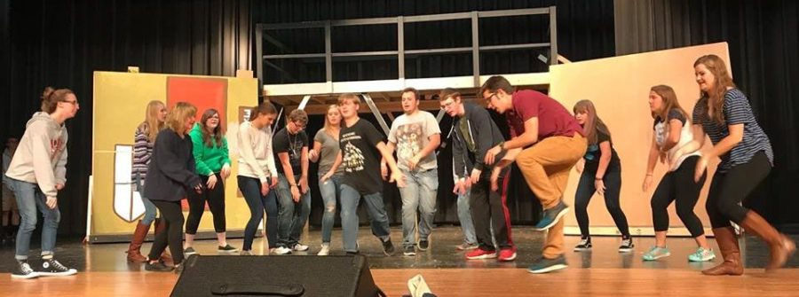 Winterset Huskies High School Musical Rehearsal