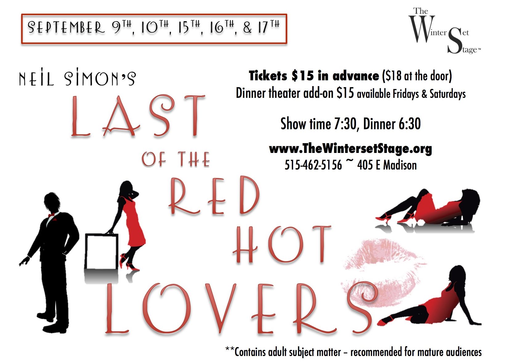 Last of the Red Hot Lovers Poster Small